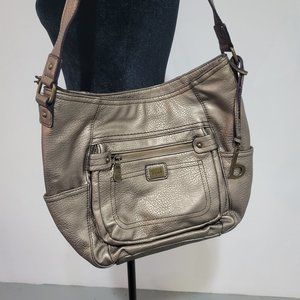 B.O.C. Born Concept Crossbody Metallic Brown Crossbody Bag New Condition